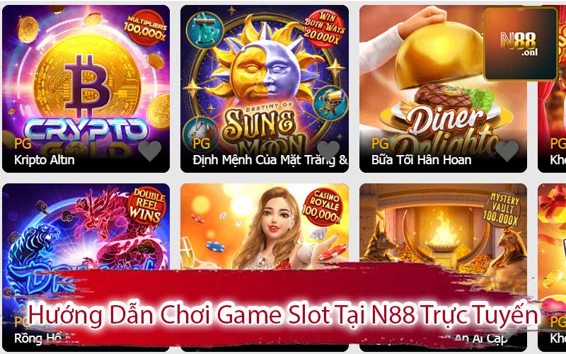 Hướng dẫn chơi game slot tại N88 Trực Tuyến